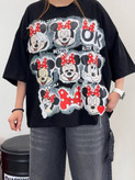 تیشرت زنانه باکسی ❤️mickey❤️