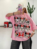 تیشرت زنانه باکسی ❤️mickey❤️